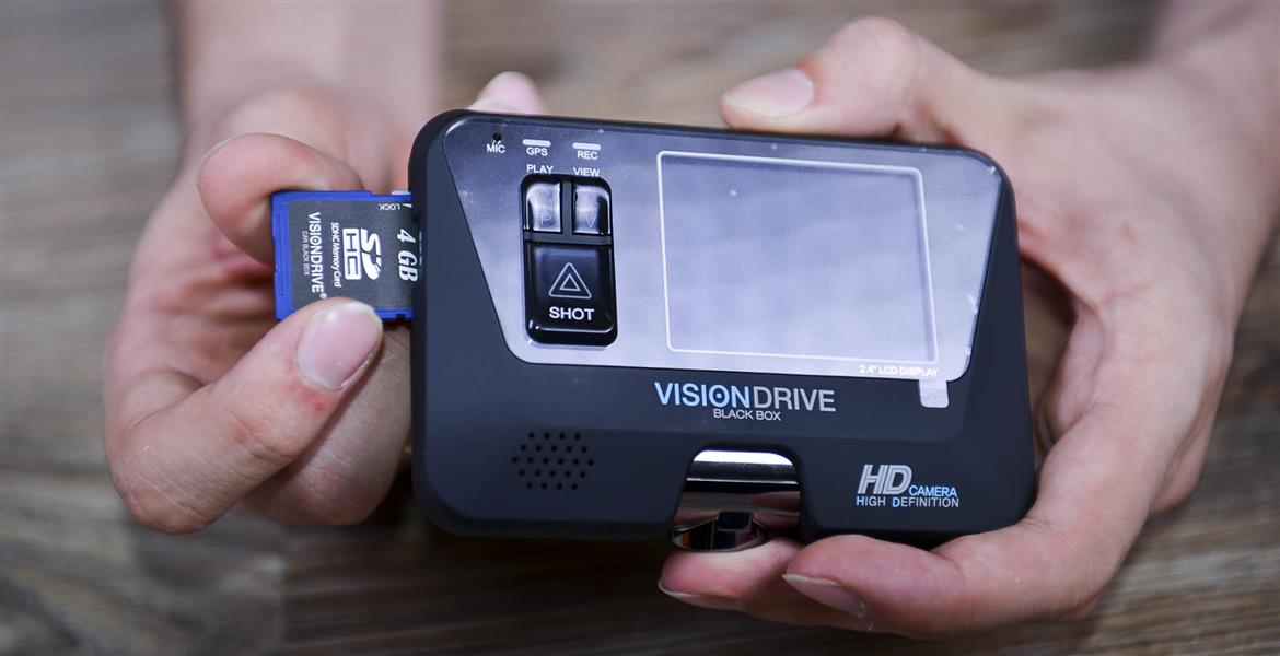 SD карта видеорегистратора Visiondrive VD-8000HDS