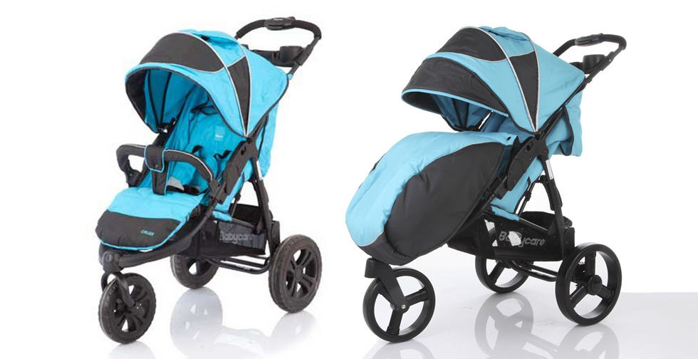 Прогулочная коляска Baby Care Jogger Cruze blue